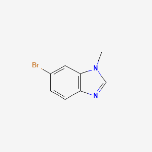 molecular formula C8H7BrN2 B1290216 6-Bromo-1-methyl-1H-benzo[D]imidazole CAS No. 53484-16-5