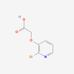 molecular formula C7H6BrNO3 B1290230 2-((2-Bromopyridin-3-yl)oxy)acetic acid CAS No. 118650-04-7
