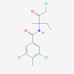 molecular formula C14H16Cl3NO2 B129027 Zoxamide CAS No. 156052-68-5