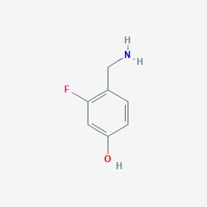 4-(Aminomethyl)-3-fluorophenol
