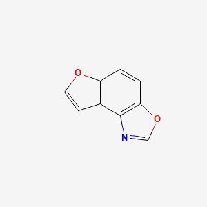 molecular formula C9H5NO2 B12902876 Furo[3,2-E]benzoxazole CAS No. 50511-87-0