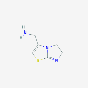 1-(5,6-Dihydroimidazo[2,1-b][1,3]thiazol-3-yl)-methanamine
