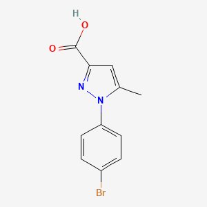 1-(4-bromophenyl)-5-methyl-1H-pyrazole-3-carboxylic acid