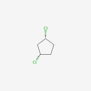 molecular formula C5H8Cl2 B12903277 cis-1,3-Dichlorocyclopentane CAS No. 26688-51-7