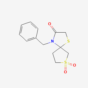4-Benzyl-1,7lambda6-dithia-4-azaspiro[4.4]nonane-3,7,7-trione