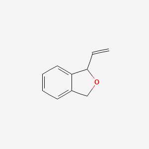 molecular formula C10H10O B12903484 1-Vinyl-1,3-dihydro-isobenzofuran CAS No. 32521-09-8