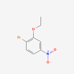 molecular formula C8H8BrNO3 B1290349 1-Bromo-2-ethoxy-4-nitrobenzene CAS No. 423165-33-7