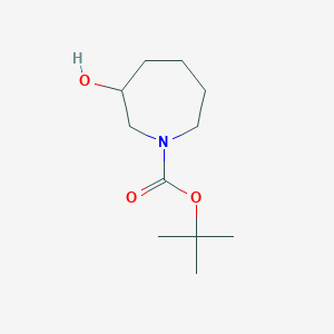 molecular formula C11H21NO3 B1290350 Tert-butyl 3-hydroxyazepane-1-carboxylate CAS No. 478841-10-0