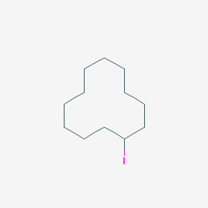 molecular formula C12H23I B12903575 Iodocyclododecane CAS No. 61682-10-8