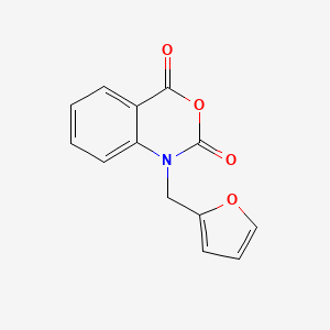molecular formula C13H9NO4 B12903596 1-(Furan-2-ylmethyl)-3,1-benzoxazine-2,4-dione CAS No. 57385-07-6