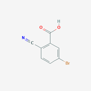 molecular formula C8H4BrNO2 B1290365 5-Bromo-2-cyanobenzoic acid CAS No. 1032231-28-9