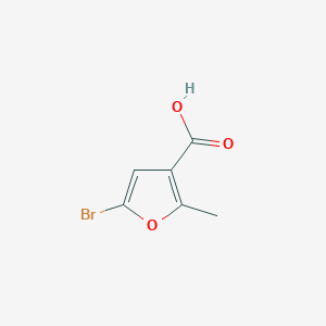 molecular formula C6H5BrO3 B1290366 5-Bromo-2-methylfuran-3-carboxylic acid CAS No. 850553-54-7