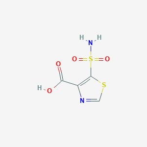 5-Sulfamoyl-1,3-thiazole-4-carboxylic acid