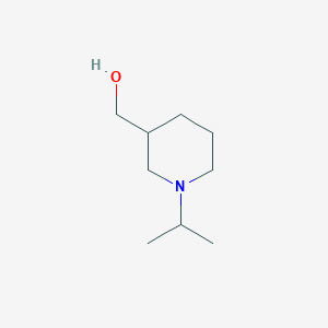 molecular formula C9H19NO B1290393 (1-Isopropylpiperidin-3-yl)methanol CAS No. 752970-45-9