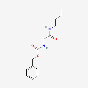 molecular formula C14H20N2O3 B1290401 Benzyl N-[(butylcarbamoyl)methyl]carbamate CAS No. 21855-75-4