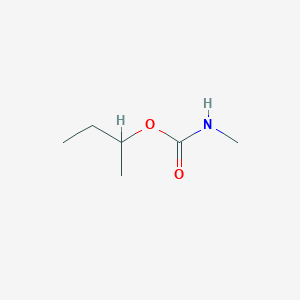 molecular formula C6H13NO2 B12904193 sec.-Butyl N-methyl carbamate CAS No. 93472-60-7