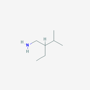 molecular formula C7H17N B1290422 3-(Aminomethyl)-2-methylpentane 