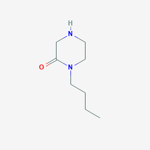 molecular formula C8H16N2O B1290433 1-Butylpiperazin-2-one CAS No. 59702-09-9