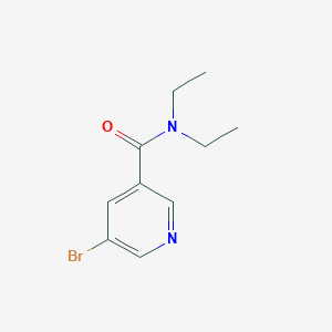 molecular formula C10H13BrN2O B1290434 5-Bromo-N,N-diethyl-3-pyridinecarboxamide CAS No. 104290-44-0