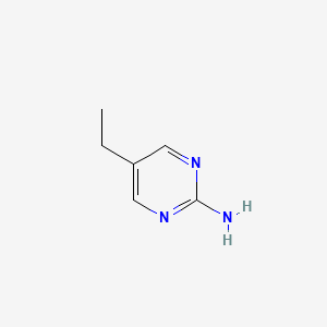 molecular formula C6H9N3 B1290438 5-Ethylpyrimidin-2-amine CAS No. 39268-71-8