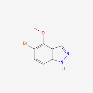 molecular formula C8H7BrN2O B1290448 5-Bromo-4-methoxy-1h-indazole CAS No. 850363-67-6