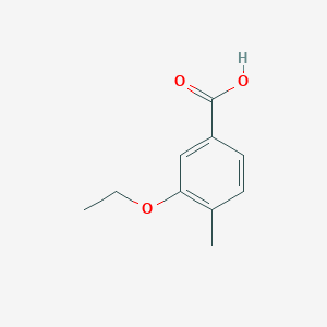 molecular formula C10H12O3 B1290450 3-Ethoxy-4-methylbenzoic acid CAS No. 1250606-59-7
