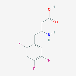 3-Amino-4-(2,4,5-trifluorophenyl)butanoic acid