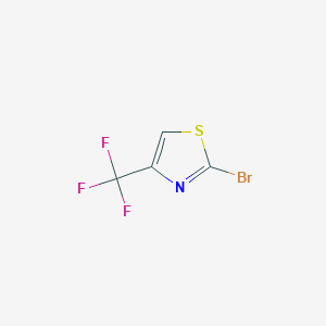 molecular formula C4HBrF3NS B1290470 2-Bromo-4-(trifluoromethyl)thiazole CAS No. 41731-39-9