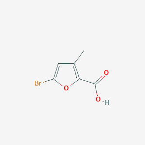 molecular formula C6H5BrO3 B1290503 5-Bromo-3-methylfuran-2-carboxylic acid CAS No. 5896-35-5