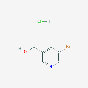 molecular formula C6H7BrClNO B1290504 (5-Bromopyridin-3-yl)methanol hydrochloride CAS No. 22620-36-6
