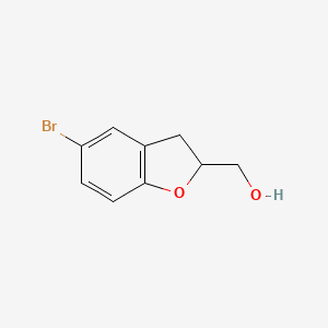 (5-Bromo-2,3-dihydrobenzofuran-2-yl)methanol