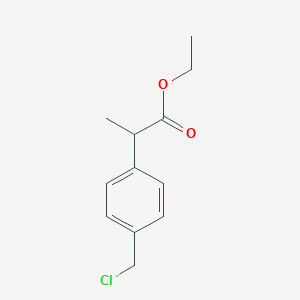 Ethyl 2-[4-(chloromethyl)phenyl]propanoate