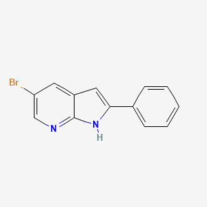 5-Bromo-2-phenyl-1H-pyrrolo[2,3-b]pyridine