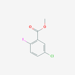 molecular formula C8H6ClIO2 B1290573 Methyl 5-chloro-2-iodobenzoate CAS No. 289039-82-3