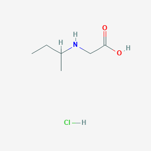 2-[(Butan-2-yl)amino]acetic acid hydrochloride