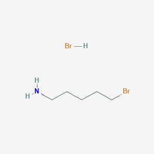 molecular formula C5H13Br2N B1290624 5-Bromopentan-1-amine hydrobromide CAS No. 51874-27-2