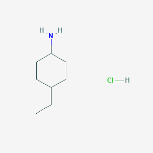 molecular formula C8H18ClN B1290630 4-Ethylcyclohexan-1-amine hydrochloride CAS No. 90226-27-0