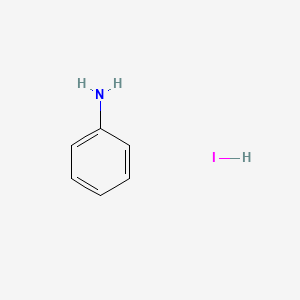 molecular formula C6H8IN B1290632 Aniline hydroiodide CAS No. 45497-73-2