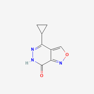 4-cyclopropylisoxazolo[3,4-d]pyridazin-7(6H)-one