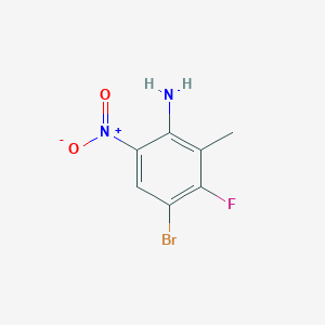 4-Bromo-3-fluoro-2-methyl-6-nitroaniline