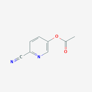 6-Cyanopyridin-3-yl acetate