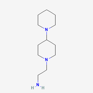 molecular formula C12H25N3 B1290691 2-(1,4'-Bipiperidin-1'-yl)ethanamine CAS No. 1067659-31-7