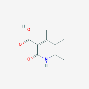 4,5,6-Trimethyl-2-oxo-1,2-dihydropyridine-3-carboxylic acid