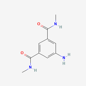 molecular formula C10H13N3O2 B1290700 5-Amino-N,N'-dimethylisophthalamide CAS No. 41616-02-8