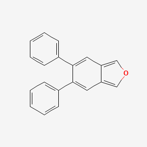 molecular formula C20H14O B12907134 5,6-Diphenyl-2-benzofuran CAS No. 109719-32-6