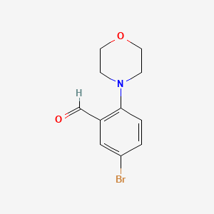 5-Bromo-2-morpholinobenzaldehyde