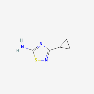3-Cyclopropyl-1,2,4-thiadiazol-5-amine