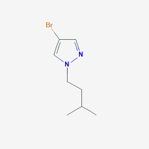 molecular formula C8H13BrN2 B1290733 4-Bromo-1-isopentylpyrazole CAS No. 847818-48-8