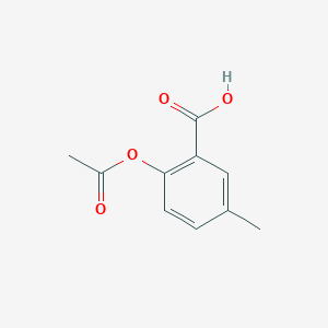 molecular formula C10H10O4 B1290738 2-(Acetyloxy)-5-methylbenzoic acid CAS No. 14504-08-6