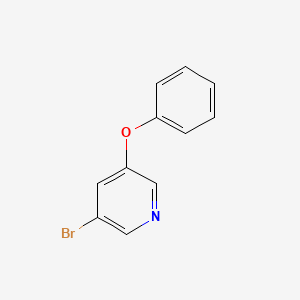 molecular formula C11H8BrNO B1290746 3-Bromo-5-phenoxypyridine CAS No. 28232-63-5